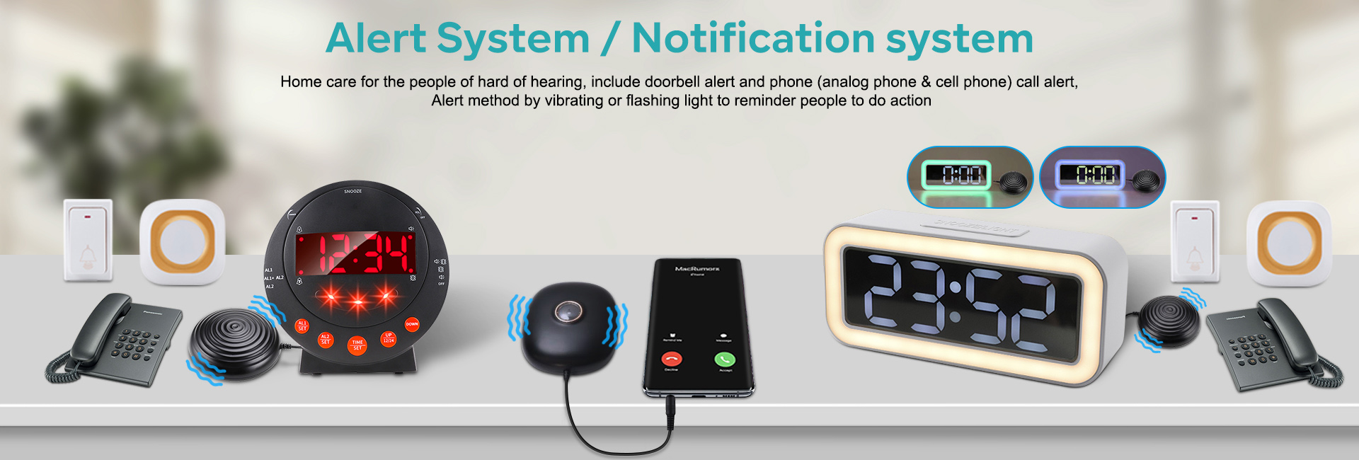 Сат вибрације система упозорења